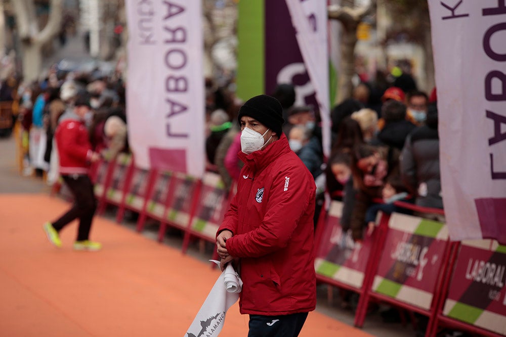 Juan Bueno y Gema Martín fueron los triunfadores de la X Media Maratón Ciudad de Salamanca 