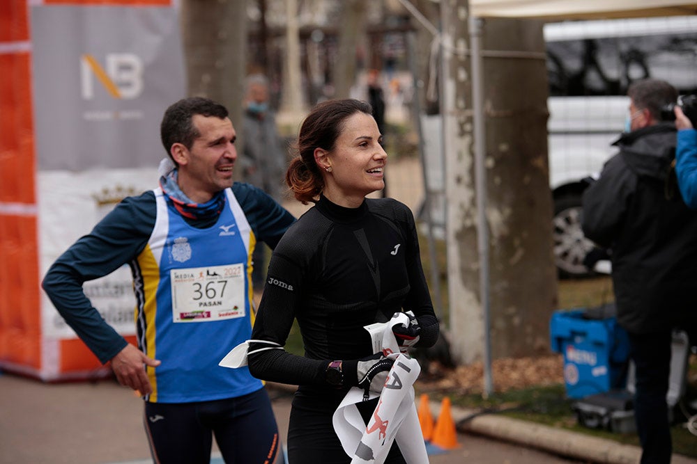 Juan Bueno y Gema Martín fueron los triunfadores de la X Media Maratón Ciudad de Salamanca 