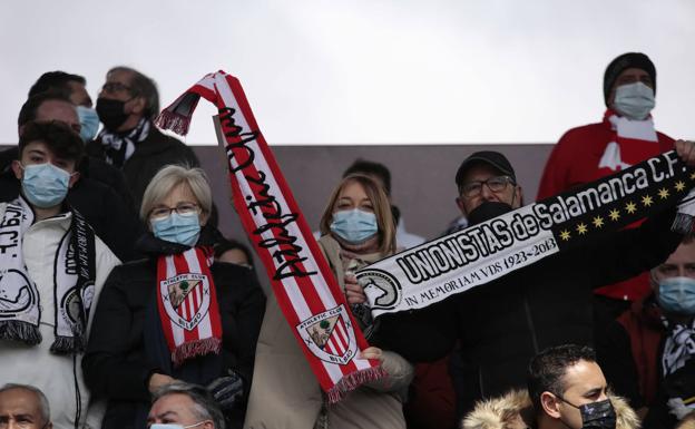 Galería. Fotos de la grada del Reina Sofía ante el Athletic B. 