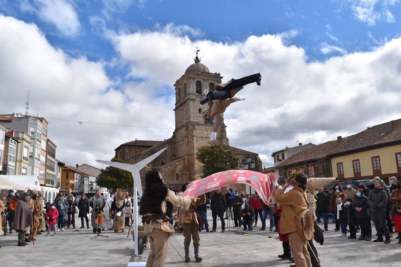 Las calles aguilarenses disfrutaron de las fiestas de los Carnavales.