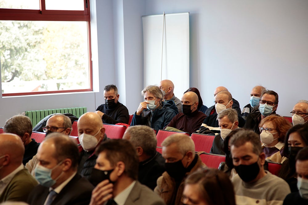 Recuperación de la festividad de San Juan Dios en el Parque de Bomberos de Salamanca tras no poder homenajear a veteranos y jubilados en los dos últimos años
