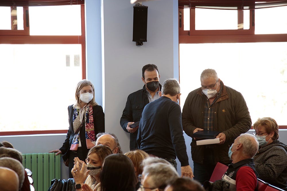 Recuperación de la festividad de San Juan Dios en el Parque de Bomberos de Salamanca tras no poder homenajear a veteranos y jubilados en los dos últimos años