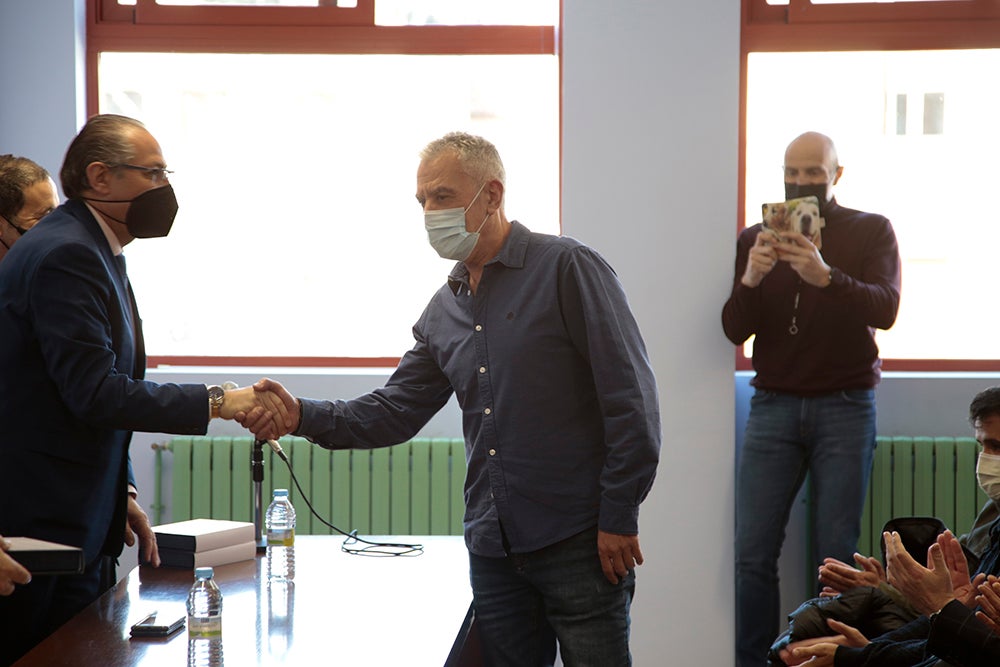 Recuperación de la festividad de San Juan Dios en el Parque de Bomberos de Salamanca tras no poder homenajear a veteranos y jubilados en los dos últimos años