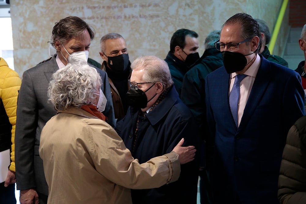 Recuperación de la festividad de San Juan Dios en el Parque de Bomberos de Salamanca tras no poder homenajear a veteranos y jubilados en los dos últimos años