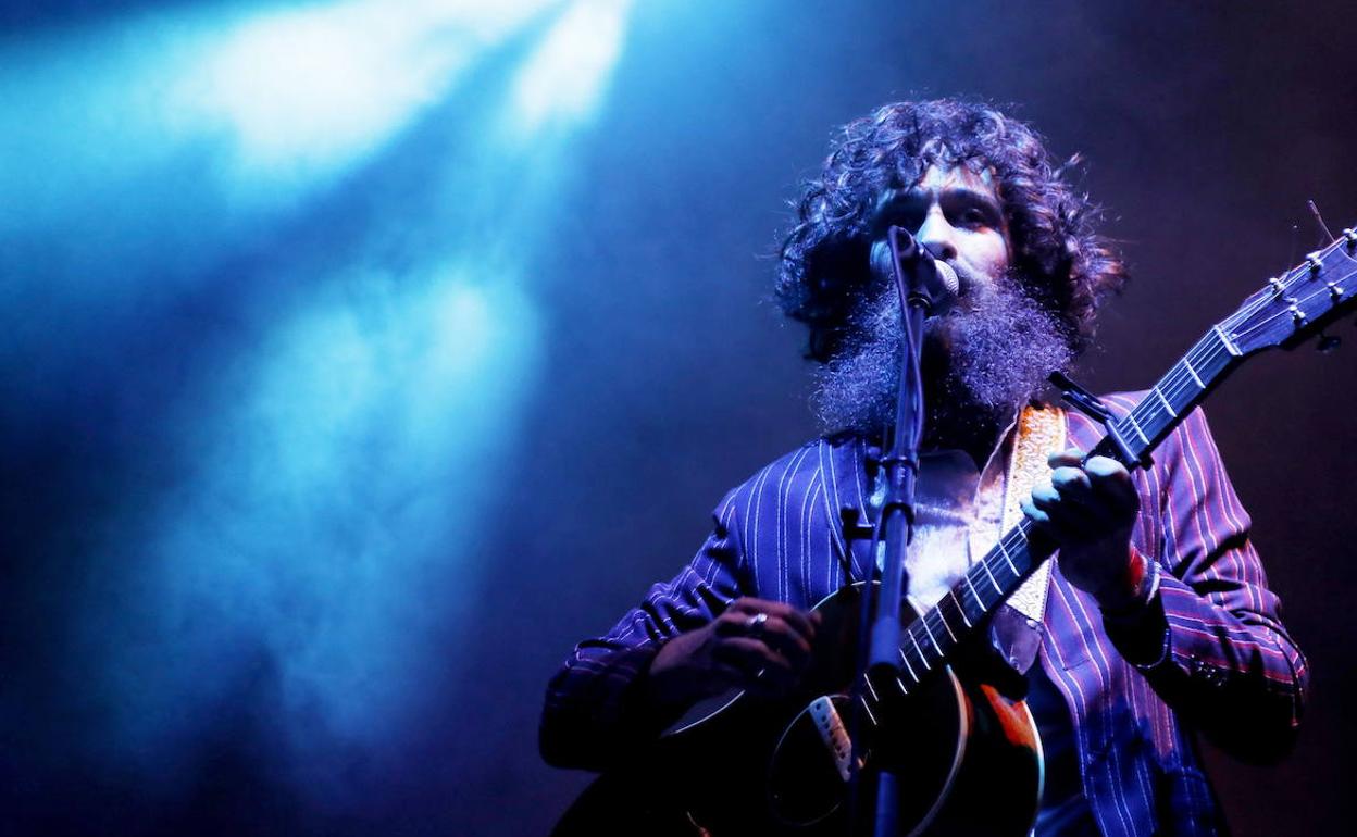 Ángel Stanich, durante un concierto. 