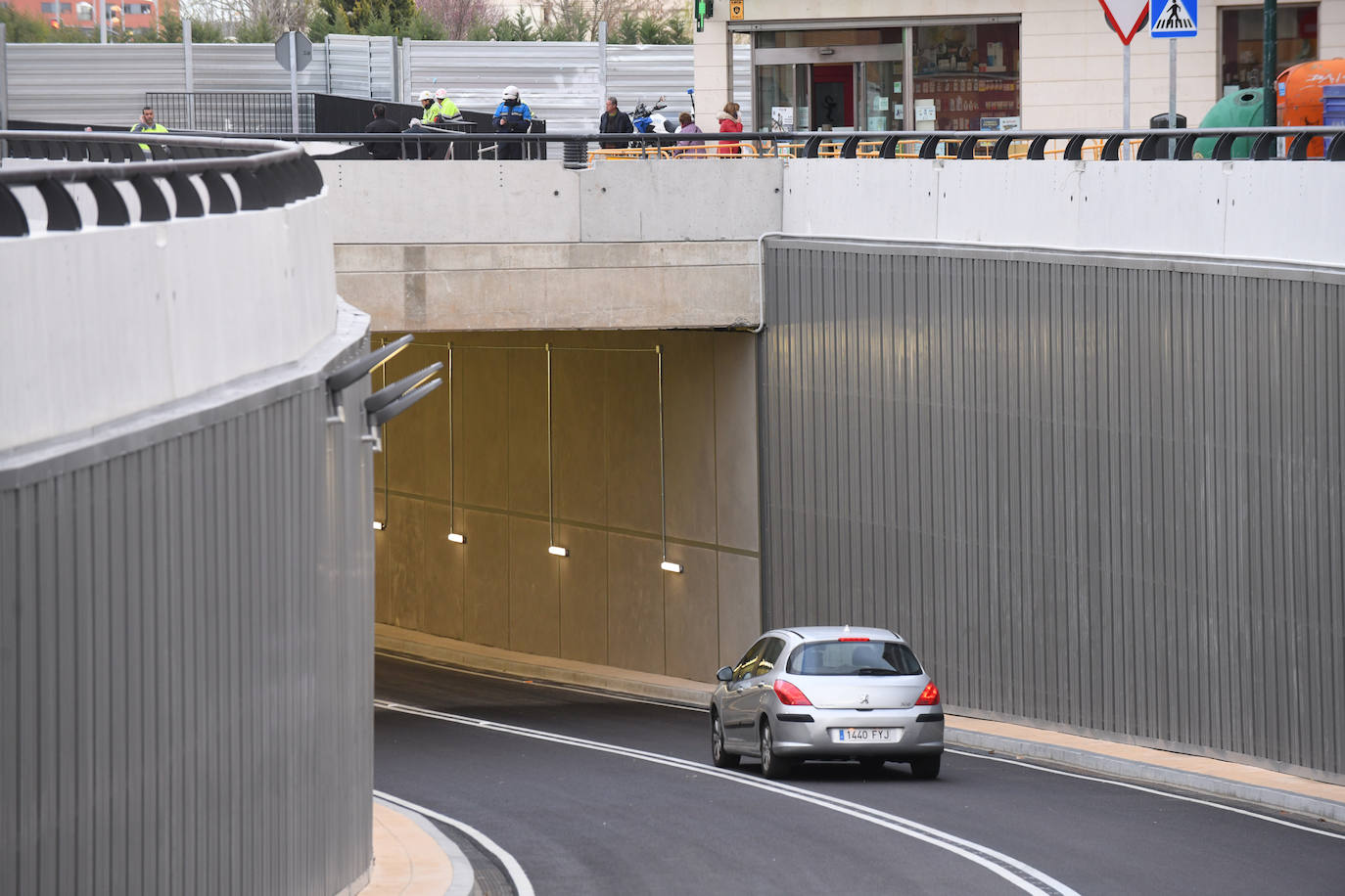 Fotos: Apertura del túnel de Andrómeda en Valladolid