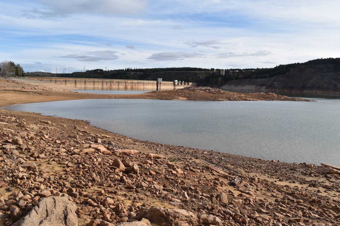 Fotos: Los embalses de Palencia se asoman a la alerta por sequía