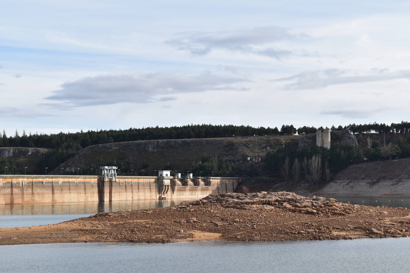 Fotos: Los embalses de Palencia se asoman a la alerta por sequía