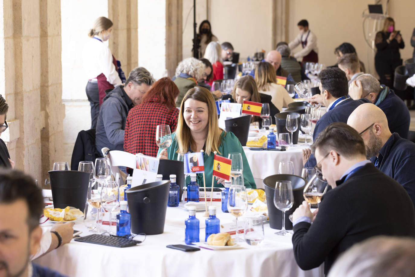 Fotos: Cata de rosados en las catas del Concurso de Bruselas