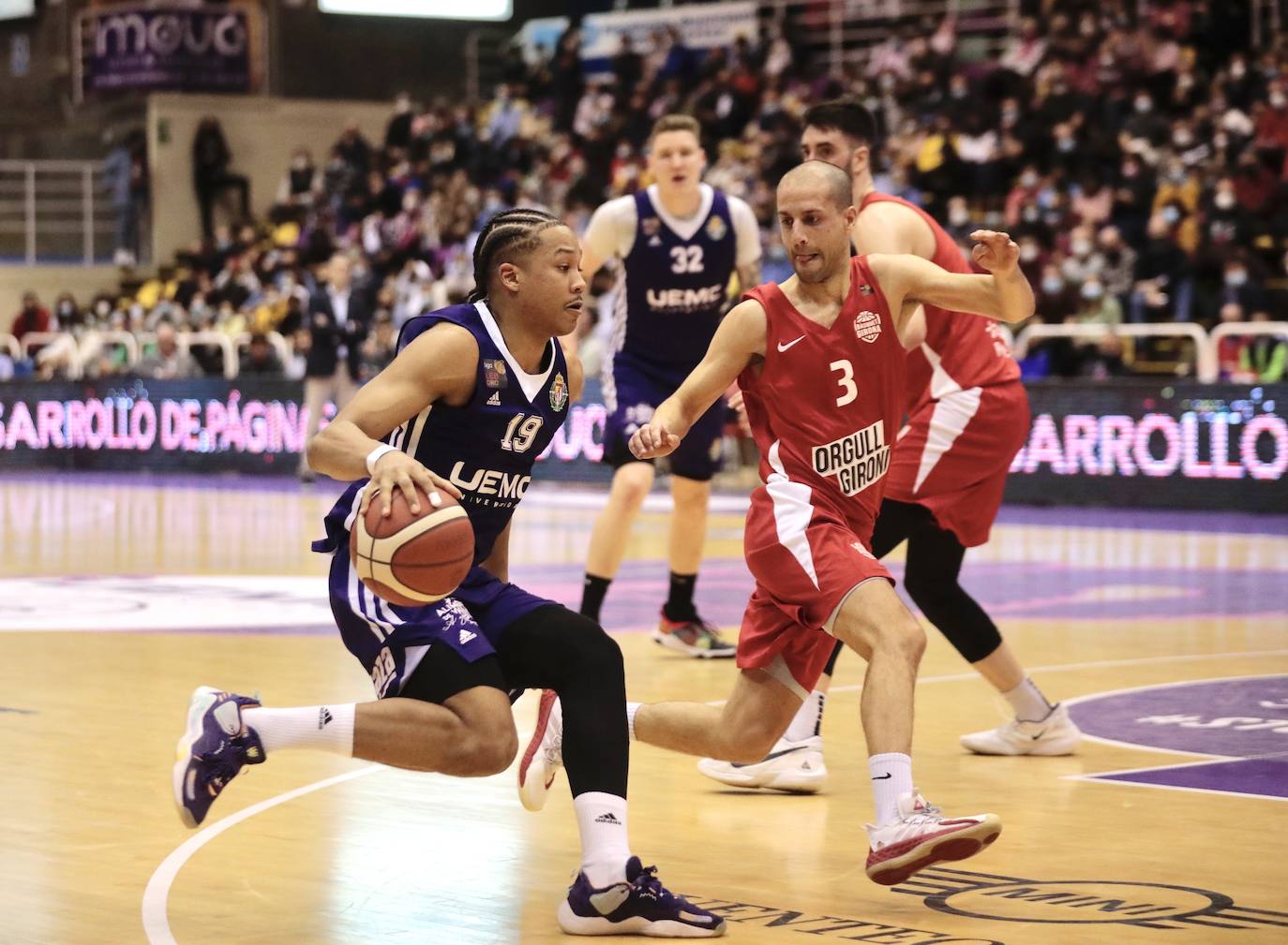 El UEMC Real Valladolid cae en casa ante el Basquet Girona. 