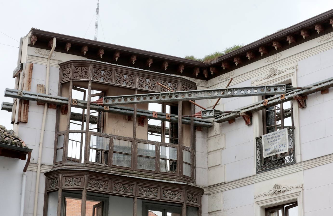 Fotos: Un bloque de viviendas ocupará el solar de la céntrica calle San Martín