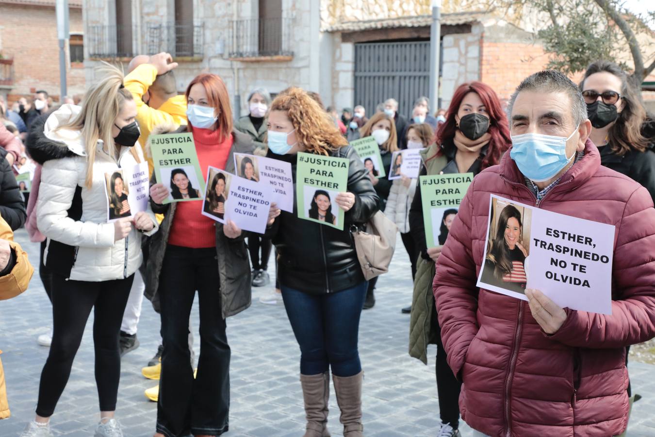 Fotos: Traspinedo recuerda a Esther López dos meses después de su muerte