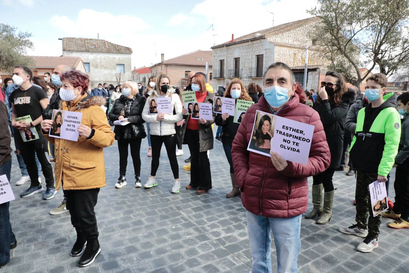 Fotos: Traspinedo recuerda a Esther López dos meses después de su muerte