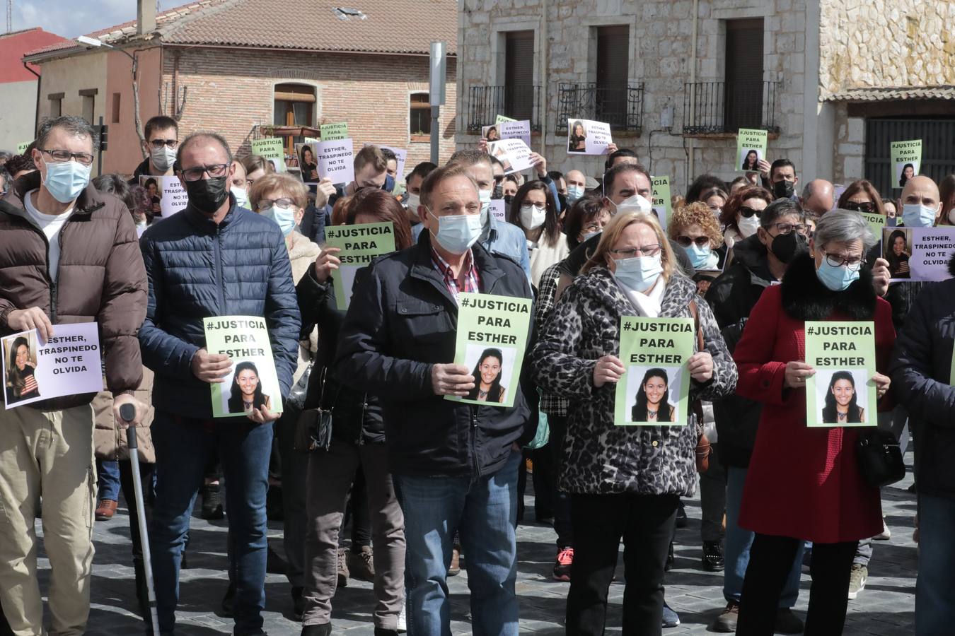 Fotos: Traspinedo recuerda a Esther López dos meses después de su muerte