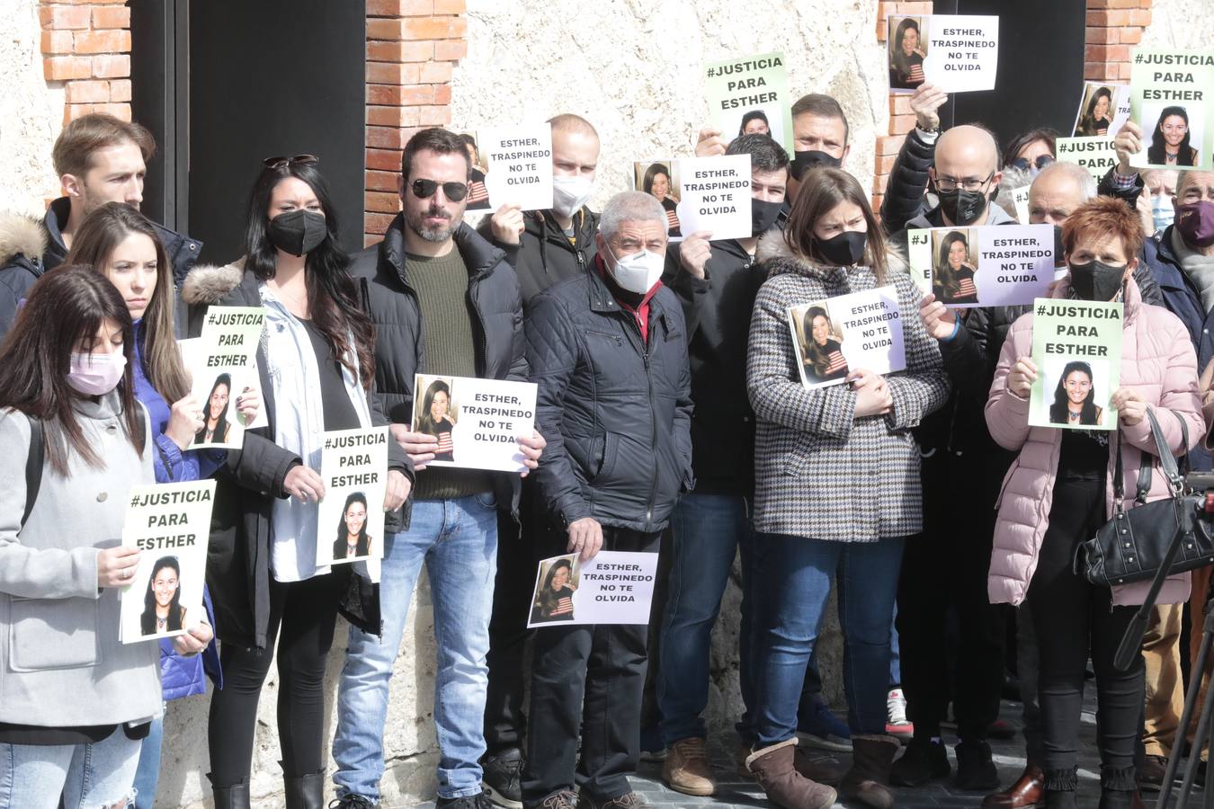 Fotos: Traspinedo recuerda a Esther López dos meses después de su muerte
