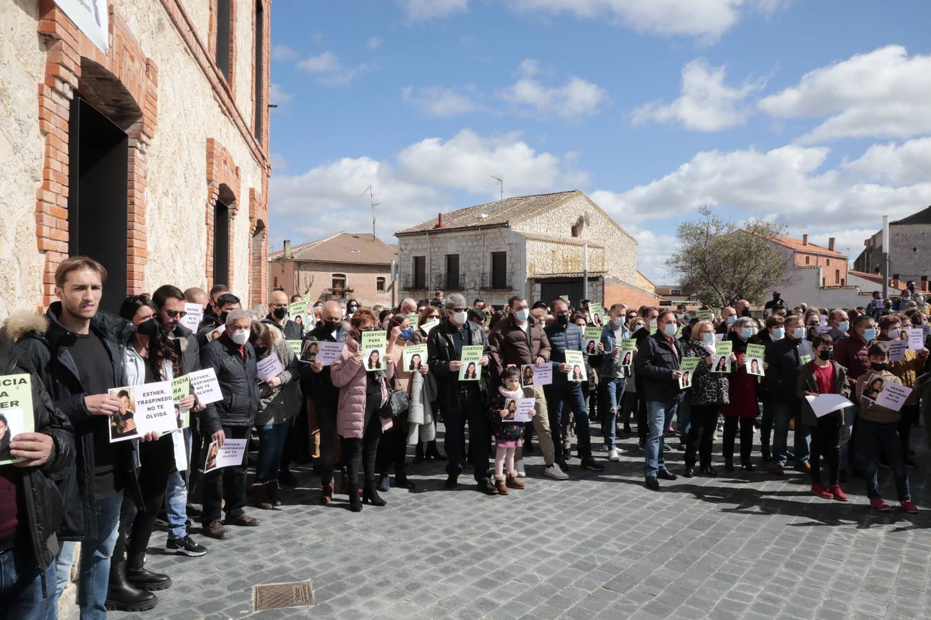 Fotos: Traspinedo recuerda a Esther López dos meses después de su muerte