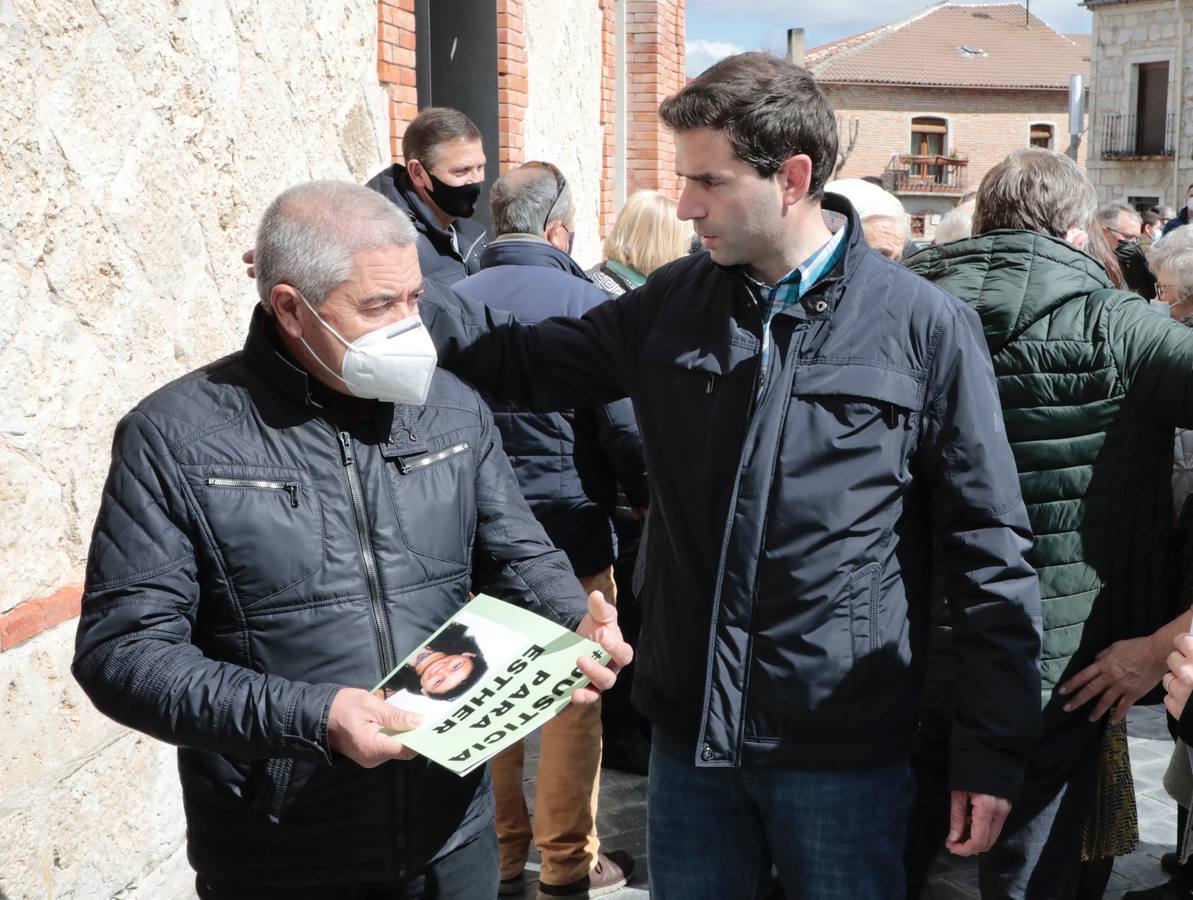 Fotos: Traspinedo recuerda a Esther López dos meses después de su muerte