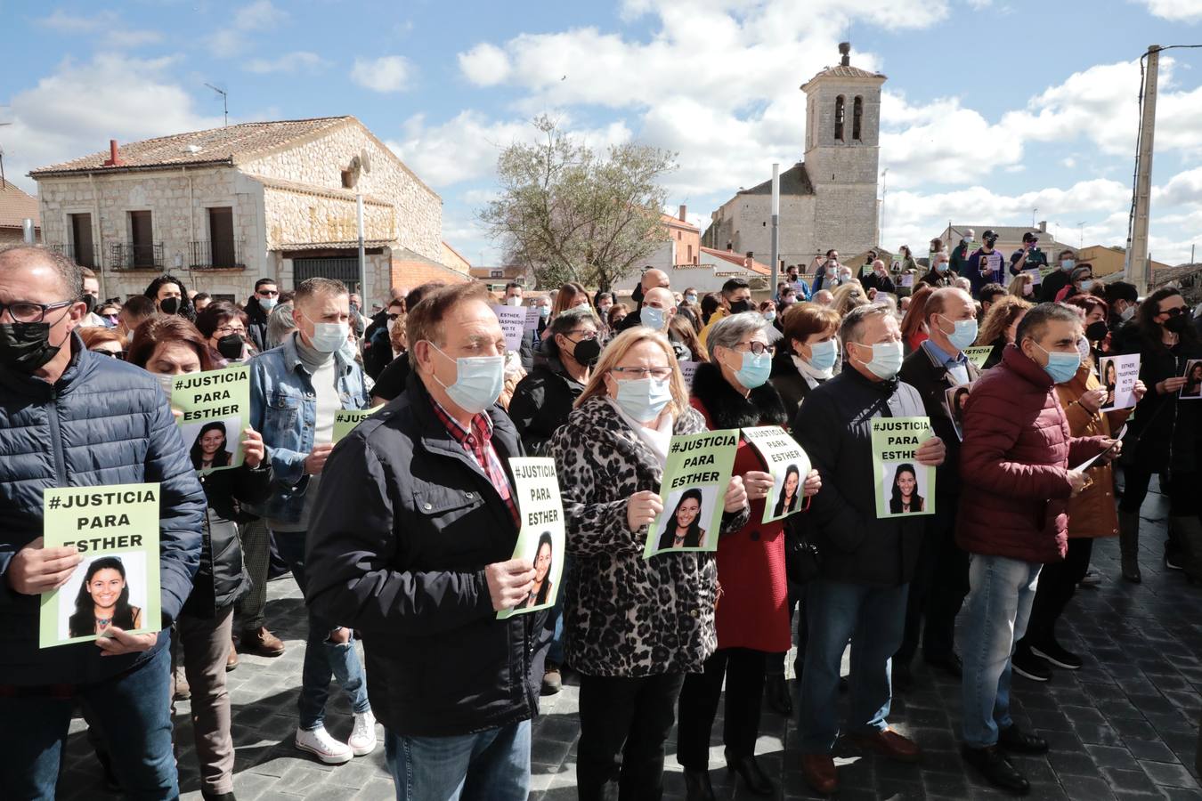 Fotos: Traspinedo recuerda a Esther López dos meses después de su muerte