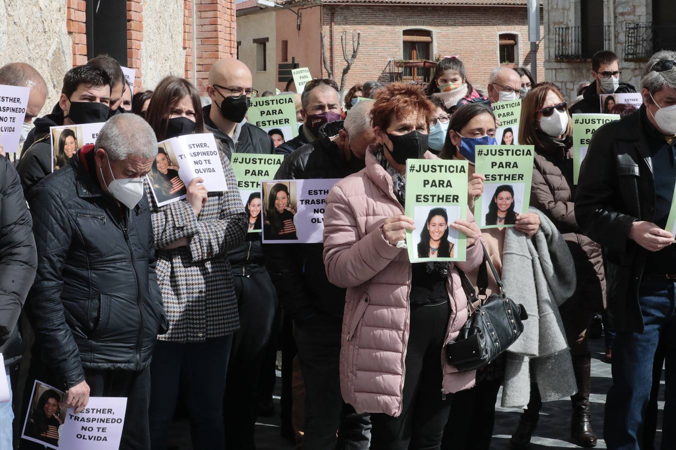 Fotos: Traspinedo recuerda a Esther López dos meses después de su muerte