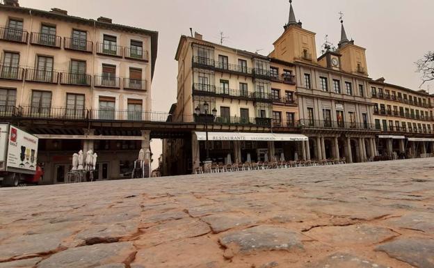 ¿Por qué Segovia está cubierta de un polvo naranja?