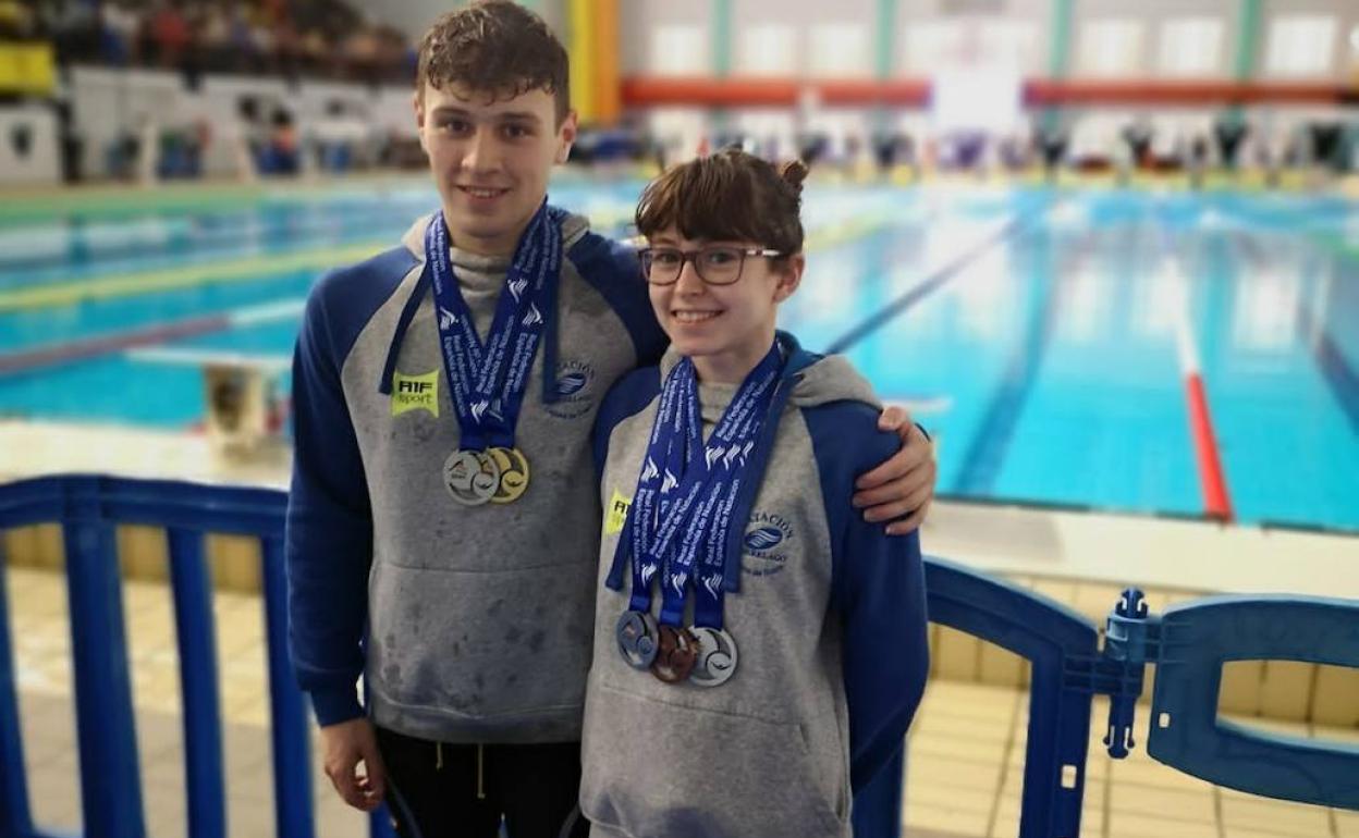 Diego de Fuente y Nayara Pineda. 