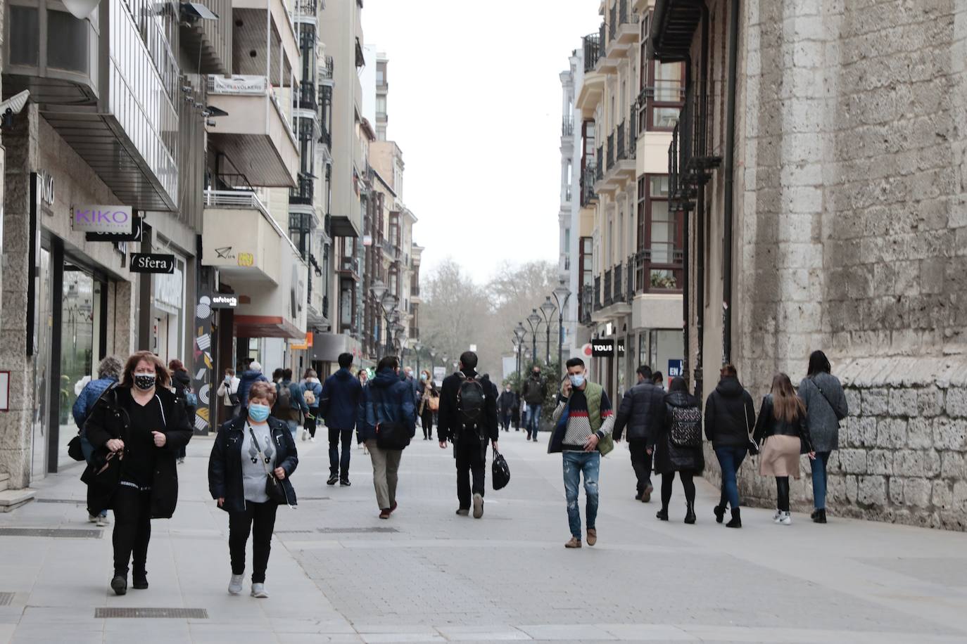 Fotos: Las estampas de la calima en Valladolid