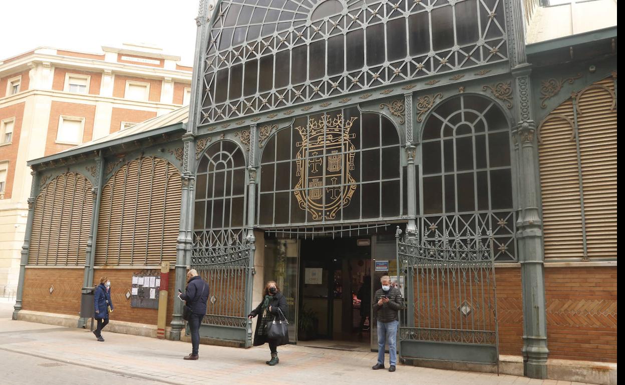 Plaza de Abastos de Palencia.