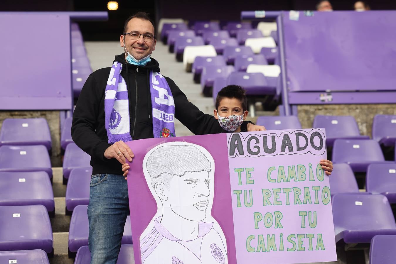 Fotos: Búscate en la grada del Zorrilla (I)