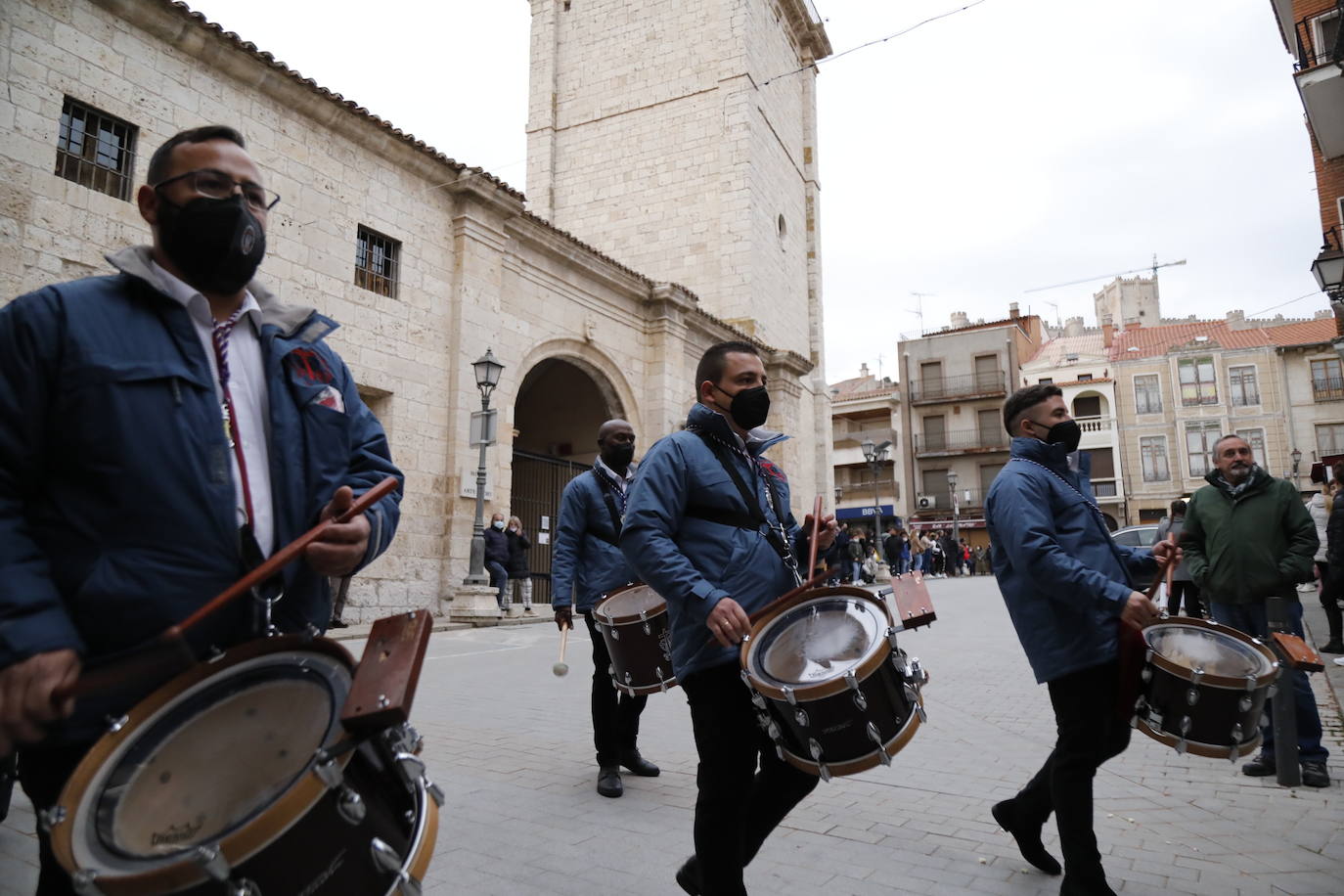 Fotos: Desfile de bandas de Semana Santa de Peñafiel