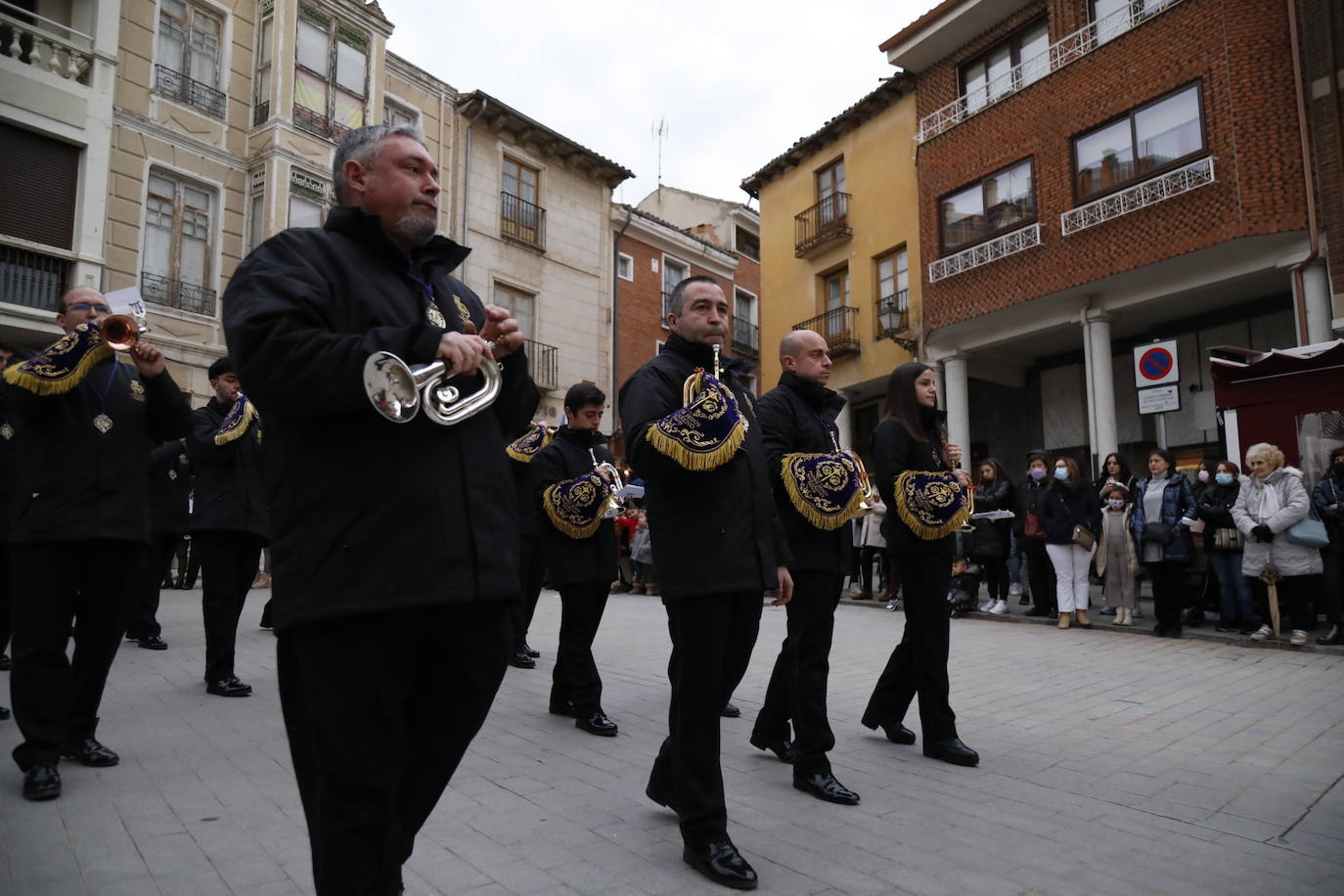 Fotos: Desfile de bandas de Semana Santa de Peñafiel