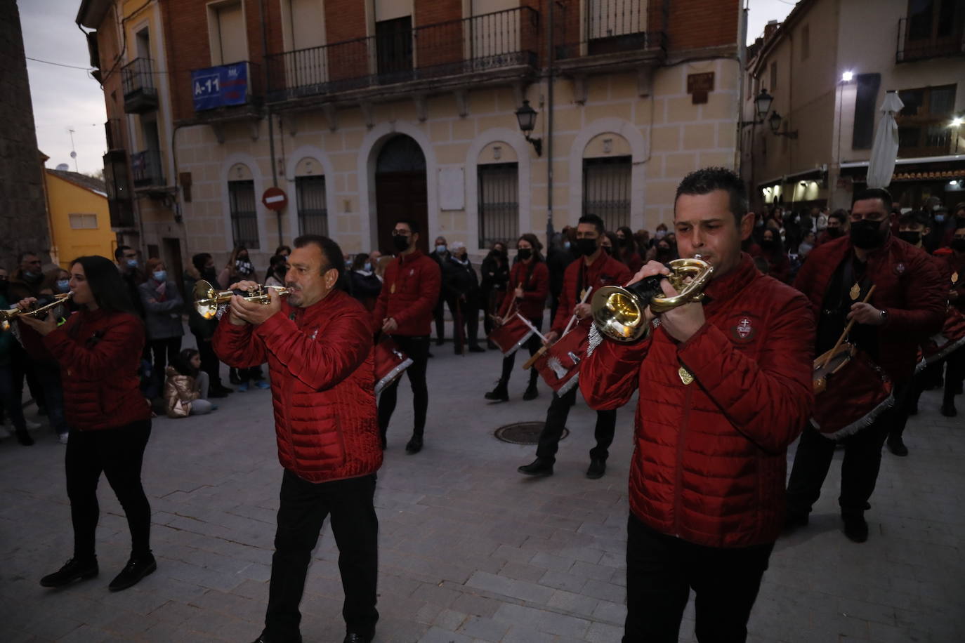 Fotos: Desfile de bandas de Semana Santa de Peñafiel