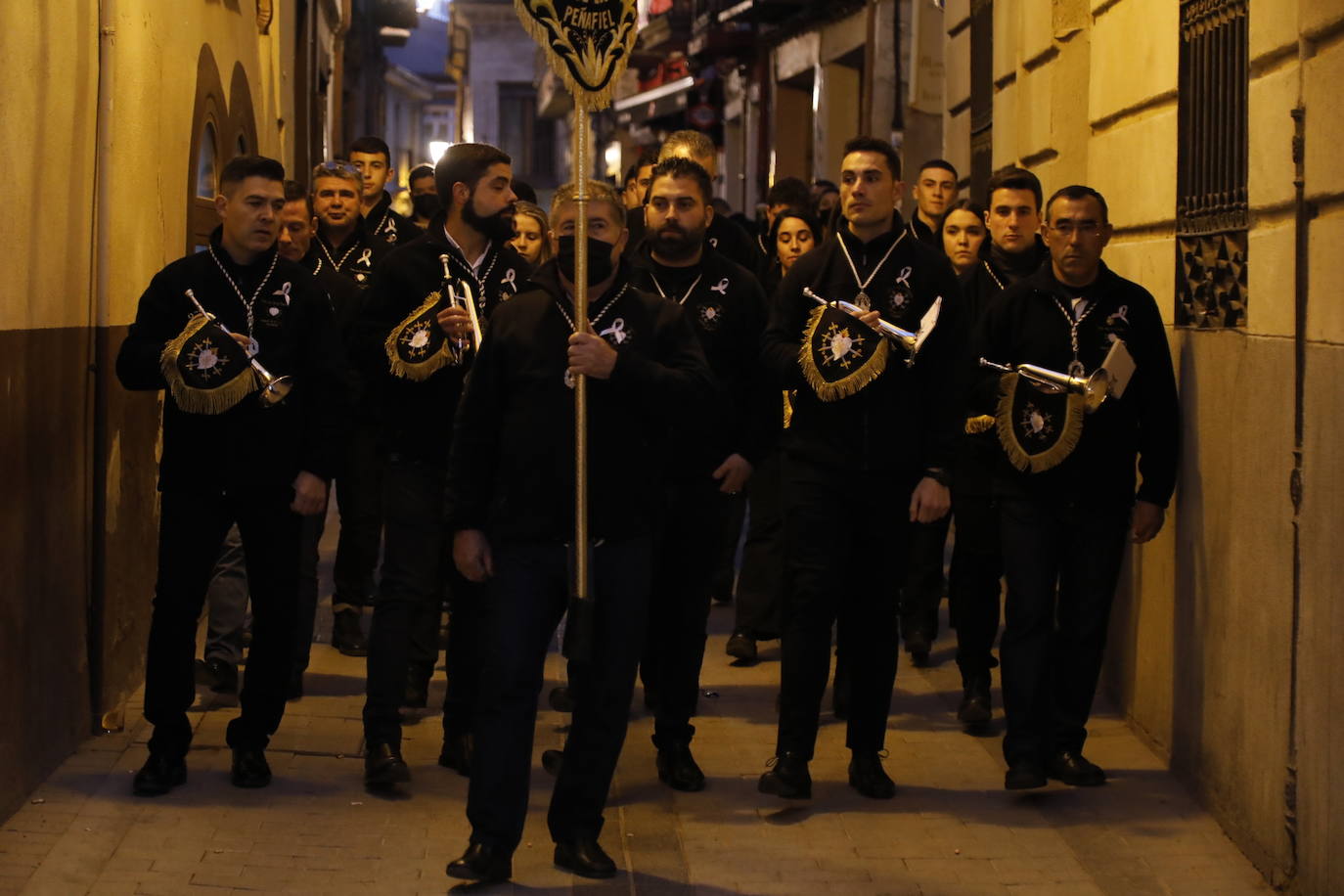 Fotos: Desfile de bandas de Semana Santa de Peñafiel