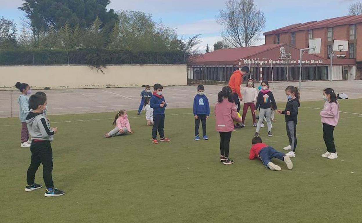 Vuelven los «Recreos con Salud» a los colegios de Primaria de Santa Marta