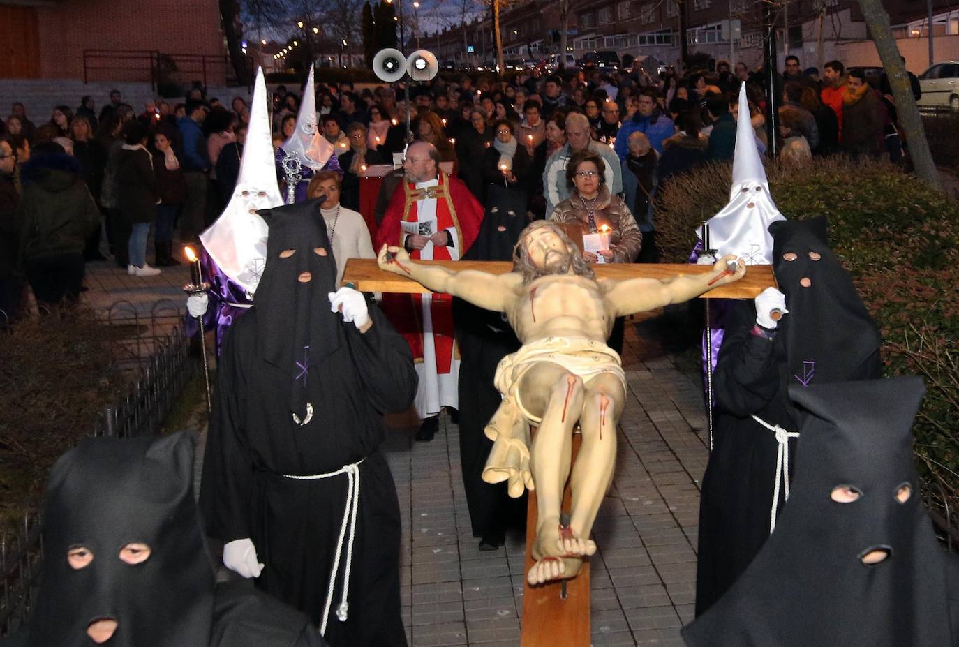 Vía Crucis del barrio de Nueva Segovia.