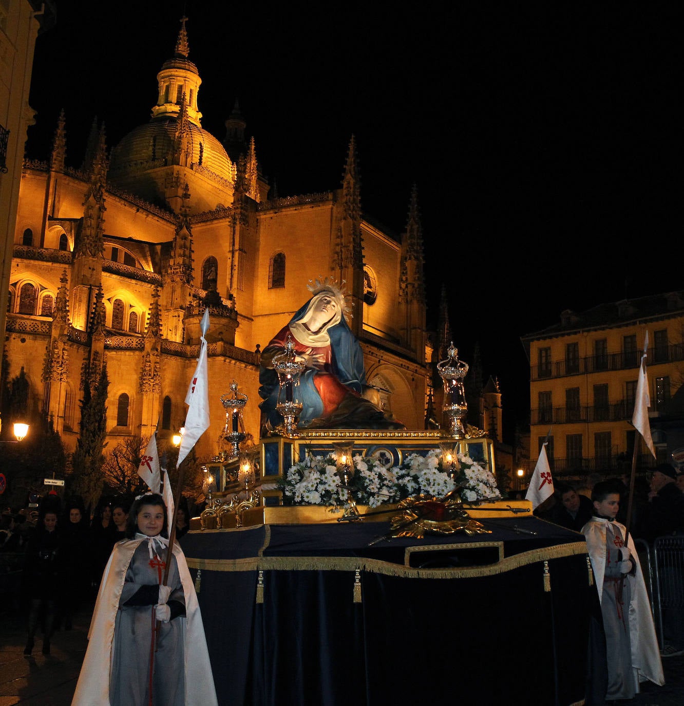Procesión de los Pasos en Segovia.