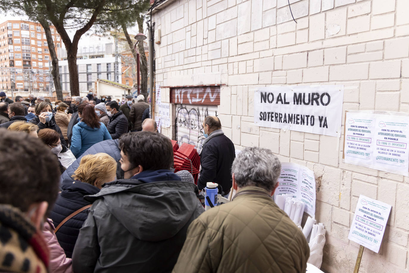 Fotos: Manifestación por el soterramiento en Valladolid