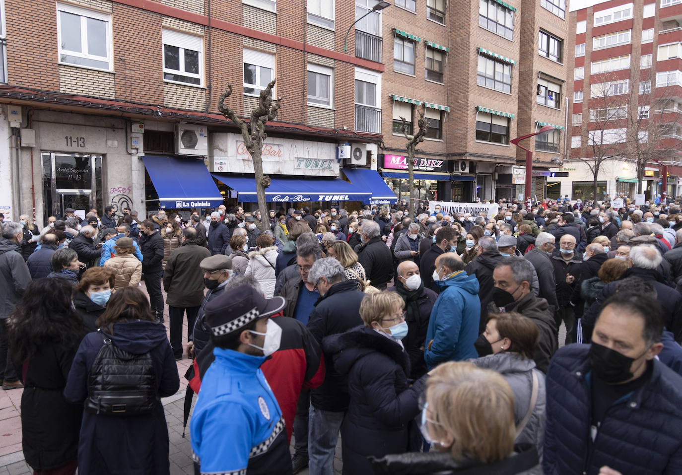 Fotos: Manifestación por el soterramiento en Valladolid