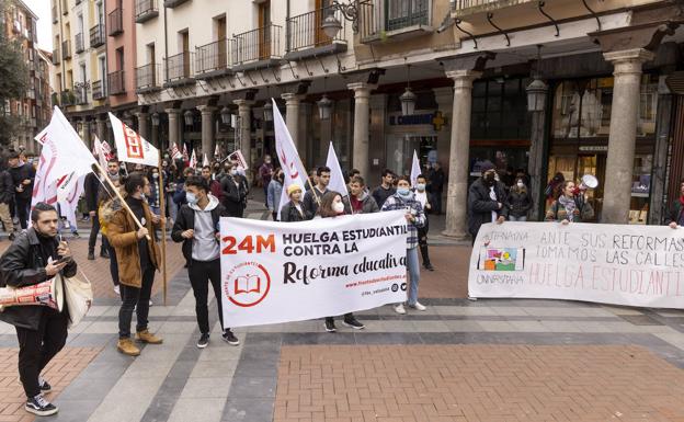 Galería. Protestas en Valladolid. 