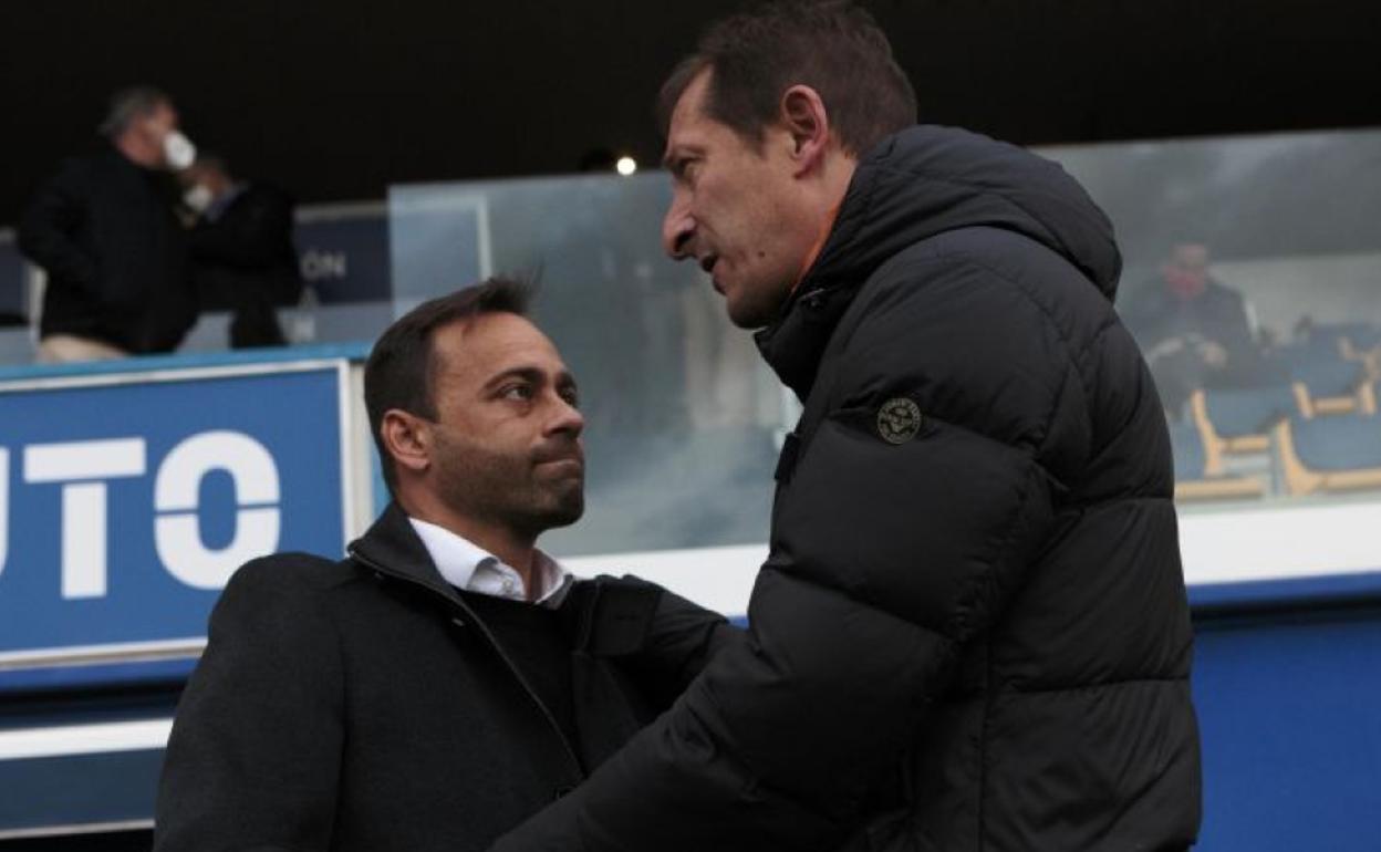 Fran Fernández, a la izquierda. 