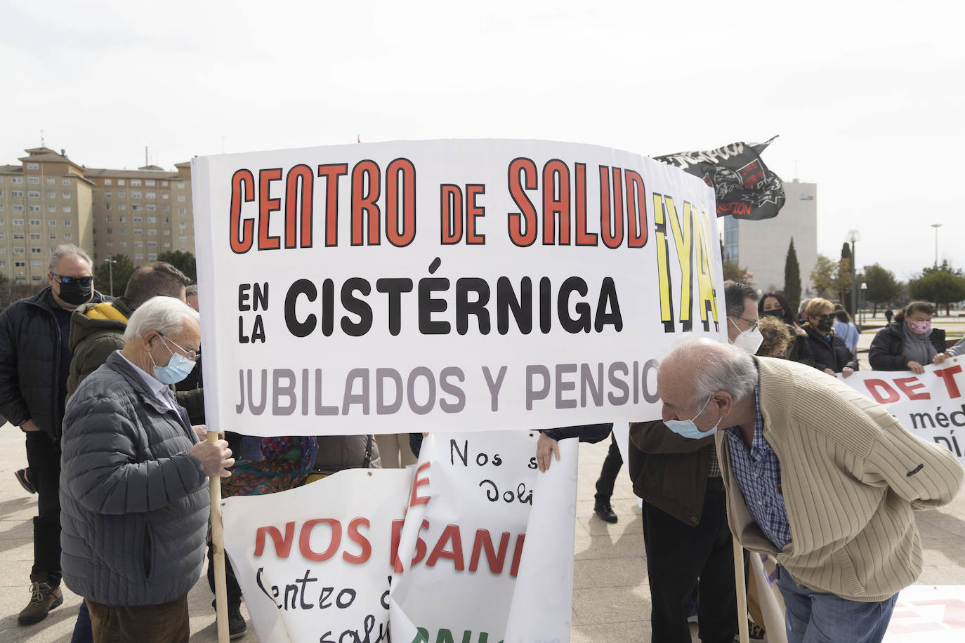 Fotos: Manifestación en Valladolid a favor de la sanidad rural