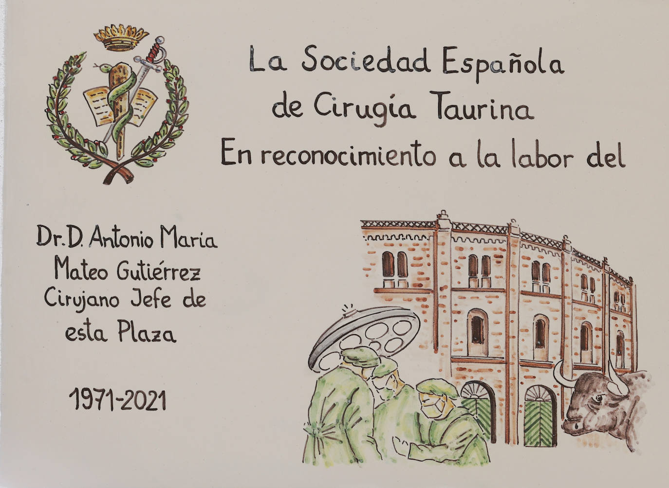 Fotos: Homenaje al doctor Antonio María Mateo en la plaza de toros de Valladolid