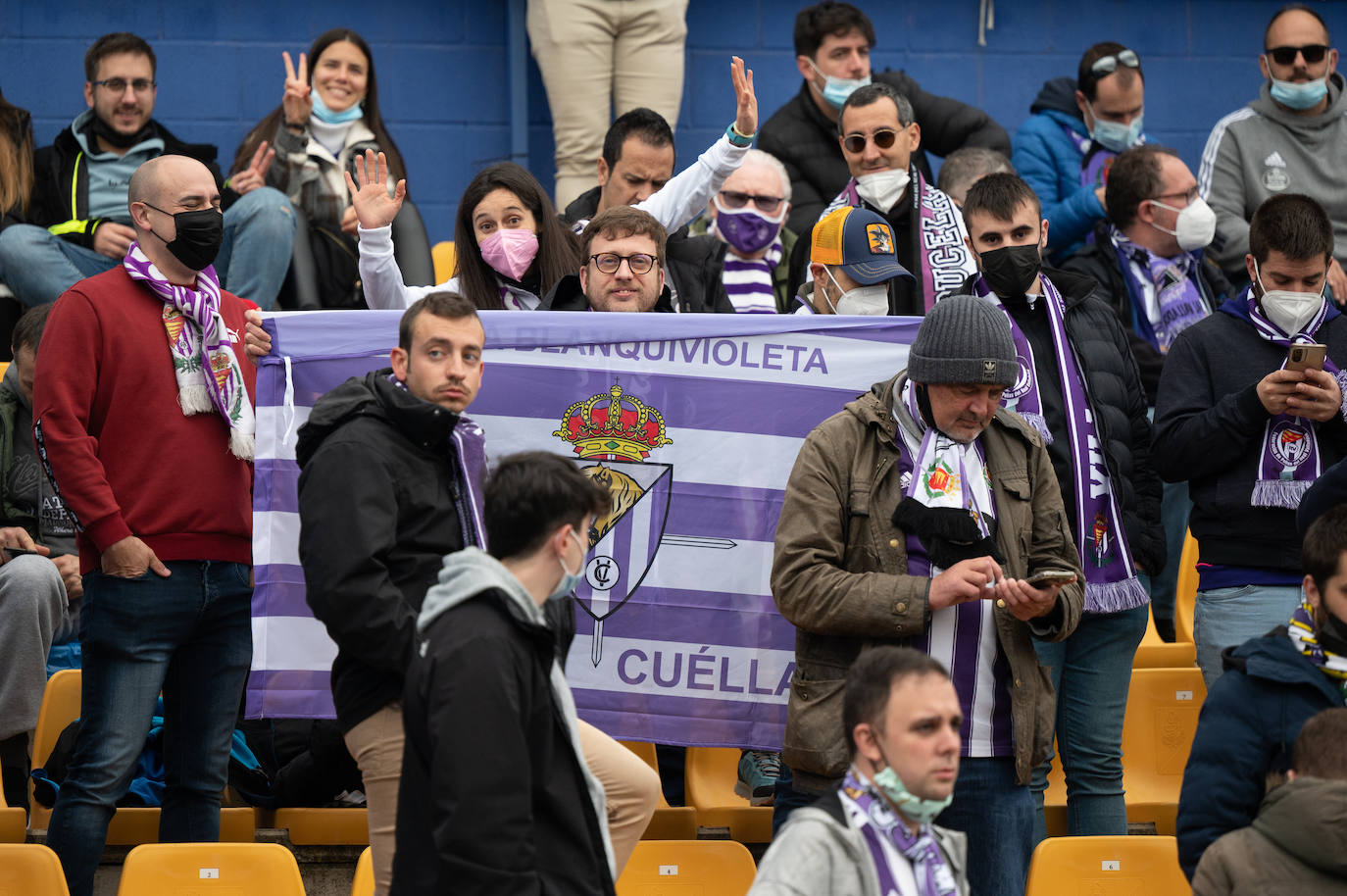 Partido del Real Valladolid en Alcorcón.