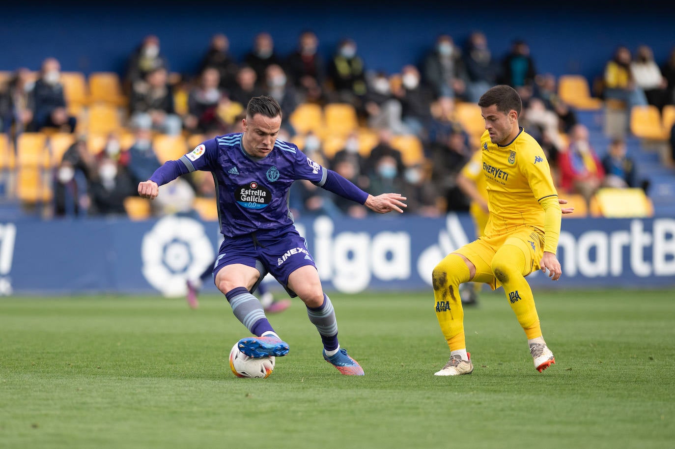 Partido del Real Valladolid en Alcorcón.