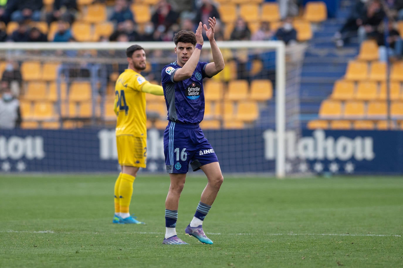 Partido del Real Valladolid en Alcorcón.