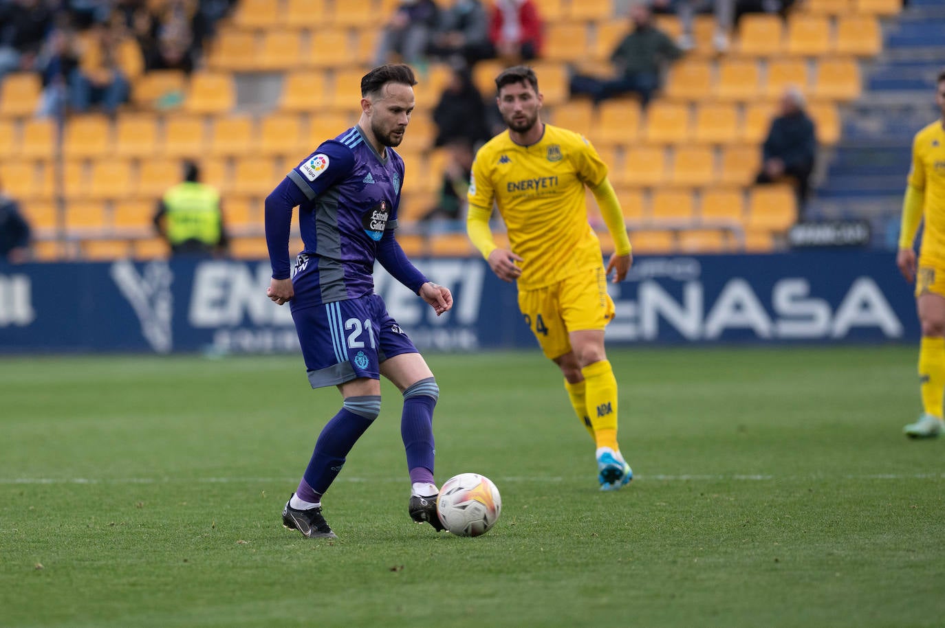 Partido del Real Valladolid en Alcorcón.