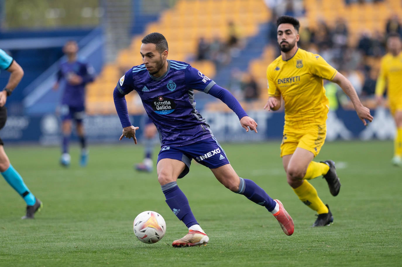 Partido del Real Valladolid en Alcorcón.
