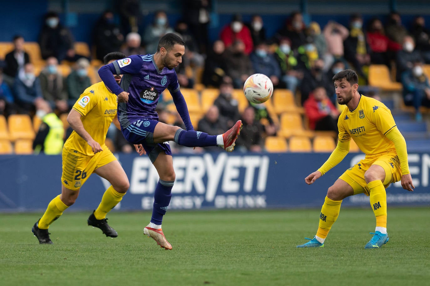 Partido del Real Valladolid en Alcorcón.