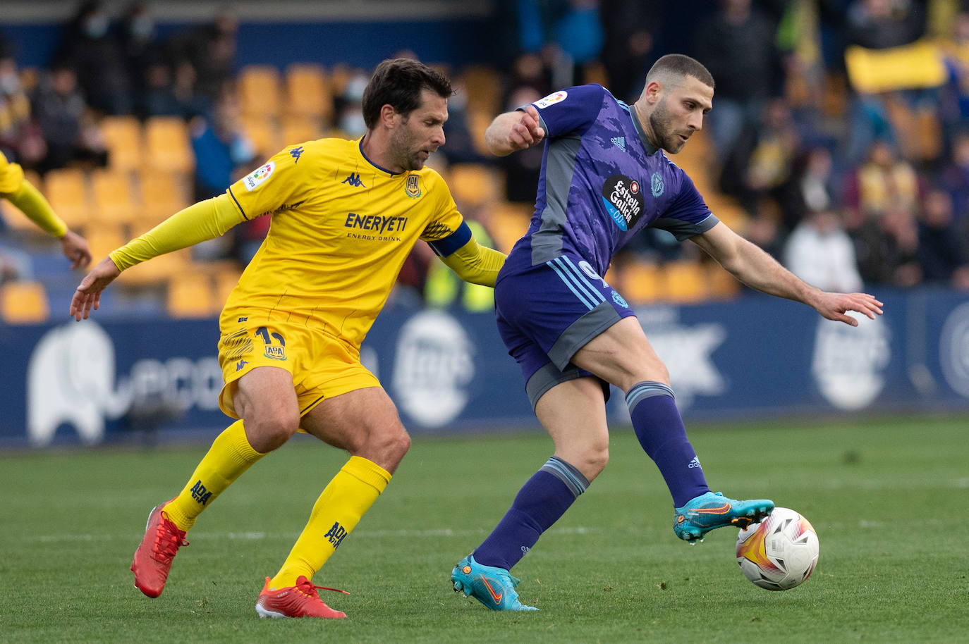 Partido del Real Valladolid en Alcorcón.
