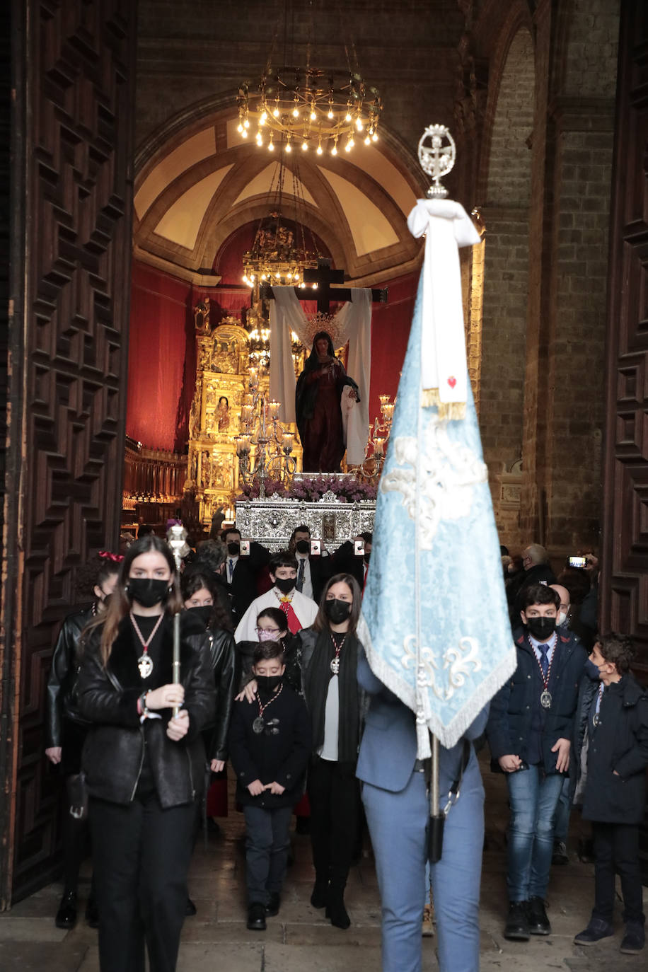 Fotos: Procesión extraordinaria por los 75 años de la sede de la Cofradía del Santísimo Cristo Despojado, Cristo Camino del Calvario y Nuestra Señora de la Amargura