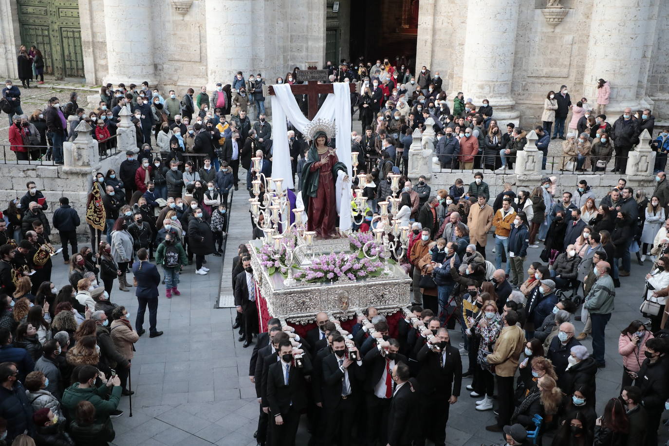Fotos: Procesión extraordinaria por los 75 años de la sede de la Cofradía del Santísimo Cristo Despojado, Cristo Camino del Calvario y Nuestra Señora de la Amargura